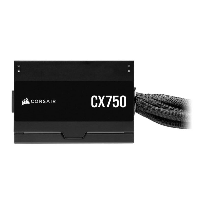 Corsair 750W CX750 PSU, Fully Wired, 80+ Bronze, Thermally Controlled Fan - Image 2